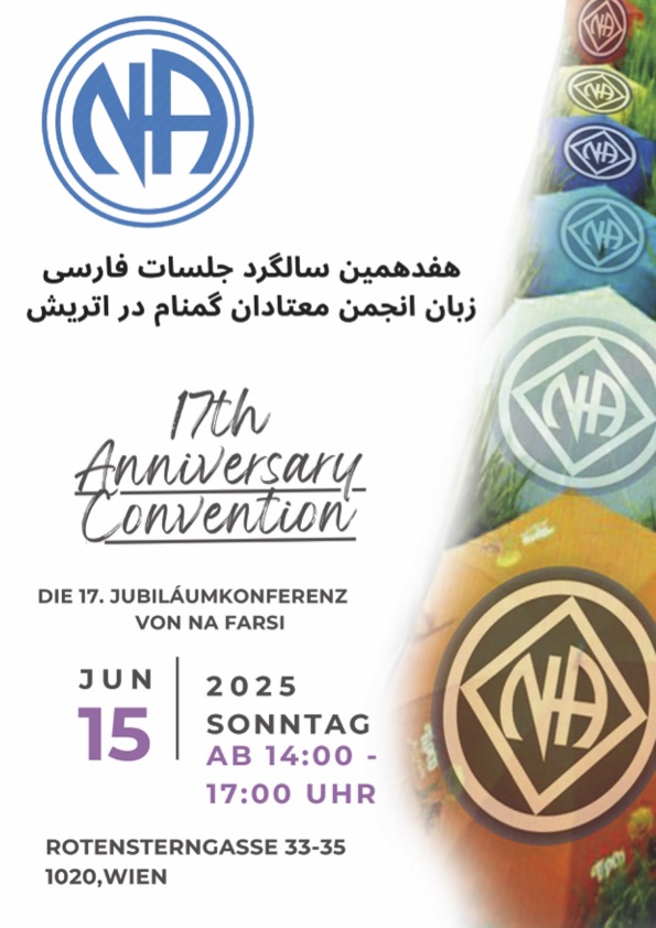 17th Anniversary Convention NA Farsi Wien